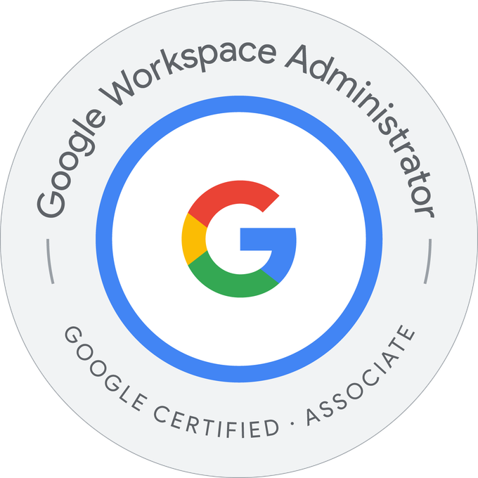 Google Cloud Certified - Associate Google Workspace Administrator